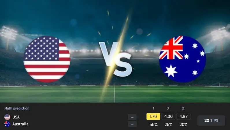 پیش بینی آمریکا و استرالیا