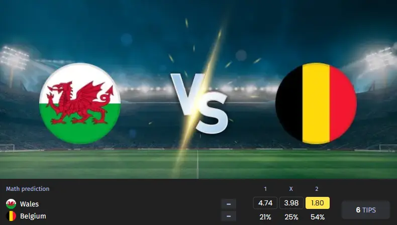 پیش بینی ولز و بلژیک