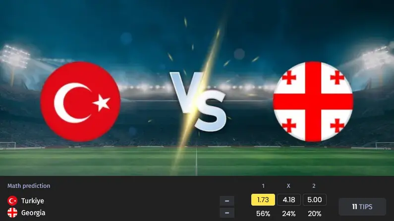 پیش بینی ترکیه و گرجستان